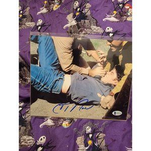 C. Thomas Howell Ponyboy Outsiders Signed 8X10 Photo Auto BAS